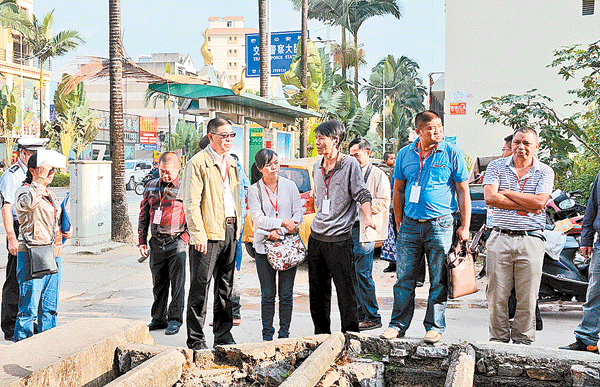 我州开展芒市城市管理情况调