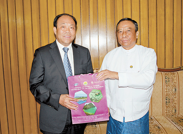 龚敬政会见缅甸酒店与旅游部