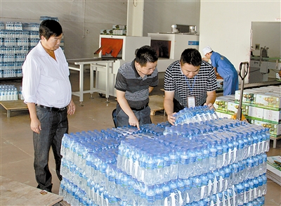 州食药监局强化桶装饮用水质量监管