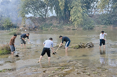 芒市大河整治行动开工啦！