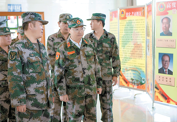 芒市开展防空警报鸣放暨紧急