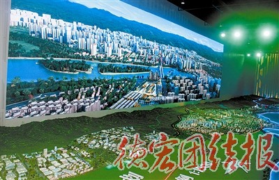 记者走进瑞丽规划馆
