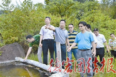 东方园林有限公司到我州考察