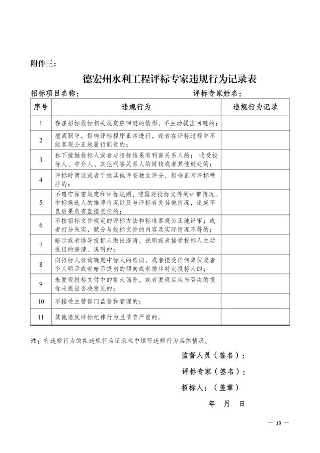 ２５德宏州水利局关于印发《德宏州水利工程评标专家库管理办法》的通知（无章））_18