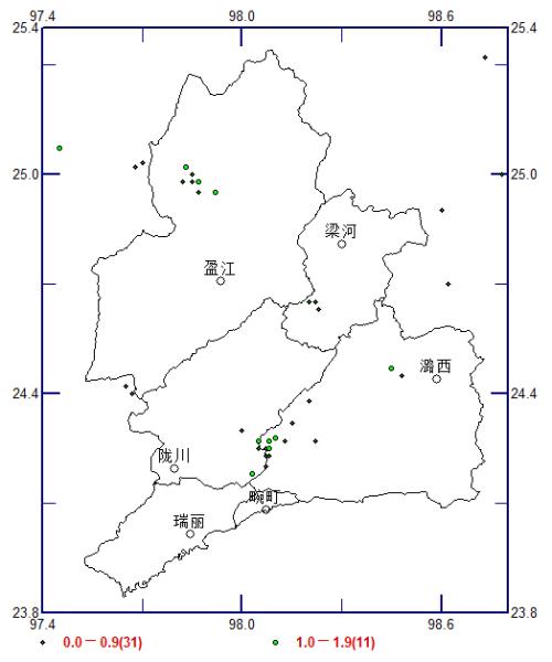 11月地震活动概况