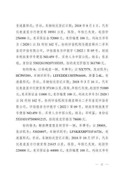 德宏州公安局罚没财物处置工作总结_03