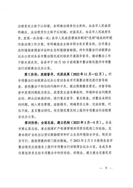 1德宏州自然资源和规划局 德宏州生态环境局 德宏州公安局 德宏州应急管理局 德宏州市场监督管理局 德宏州能源局关于印发德宏州打击“洗洞”盗采金矿专项整治行动工作实施方案的通知_页面_09