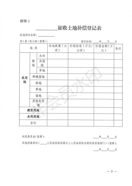 20220930 云南省自然资源厅关于公布实施全省《征地补偿安置协议》示范文本的通知 （云自然资审批〔2022〕580号）_08