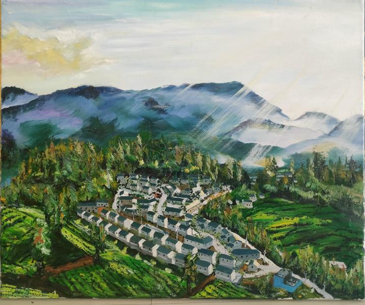 梁河县九保中心小学 陈爱清《山城如画》