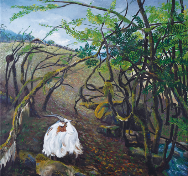 9-羊 杨建军 150cmx160cm 油画