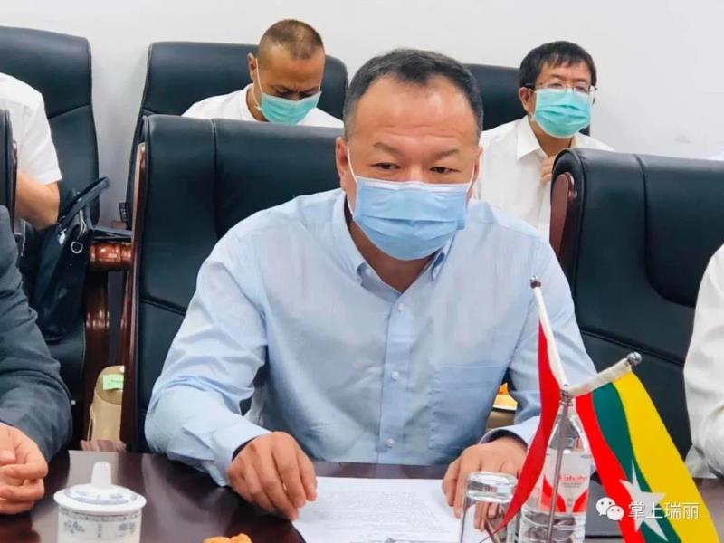 联控工作情况,表达了下一步支持缅方防控工作的意愿;瑞丽市委副书记