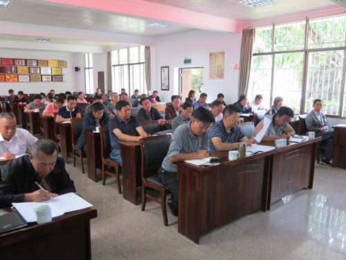 最后,闫信淮局长就"两学一做"学习教育常态化制度化