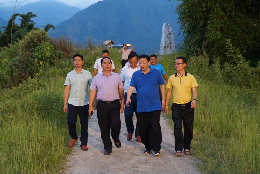 云南省水利厅检查组到盈江检查防汛工作